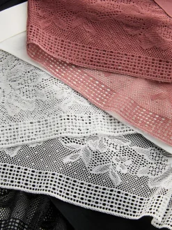 Brazil-Tangas mit Spitze, 3er-Pack