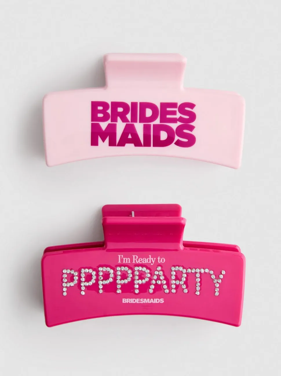 „Bridesmaids“ Haarklammern, 2er-Pack