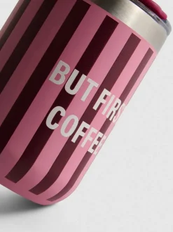 „But First Coffee“ Reisebecher