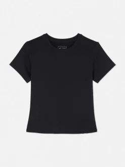 Butterweiches, figurbetontes T-Shirt