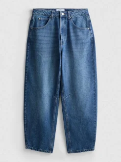 „By Coleen“ Barrel-Jeans aus Baumwoll-Denim