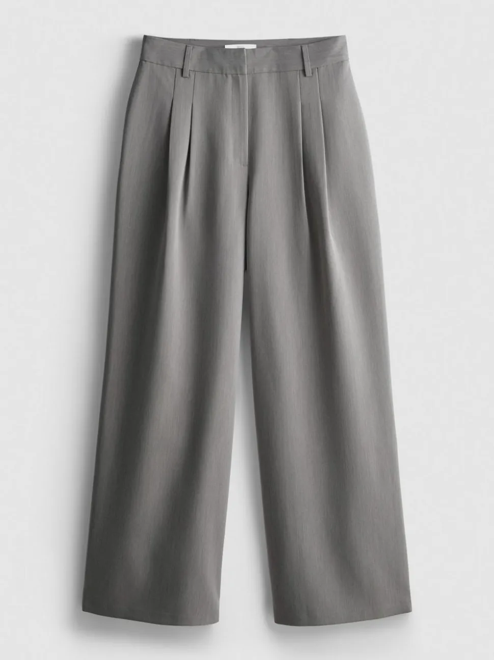 „By Coleen“ Hose mit weitem Bein und Bundfalten