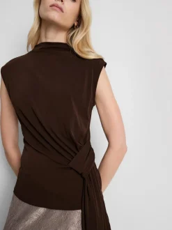 „By Coleen“ Top mit Zierknoten