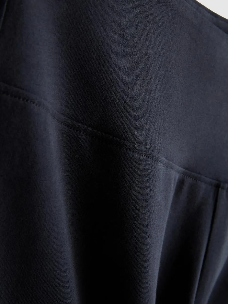 Capri-Leggings mit hohem Baumwollanteil und hohem Bund