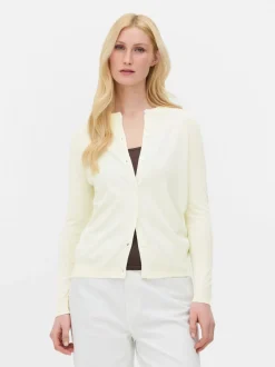 Cardigan mit Rundhalsausschnitt