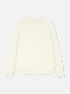 Cardigan mit Rundhalsausschnitt