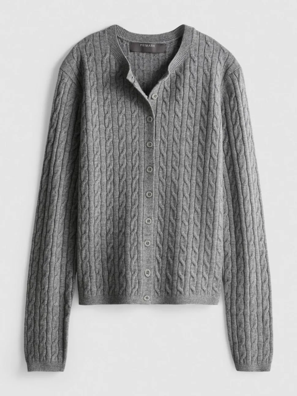 Cardigan mit Zopfmuster