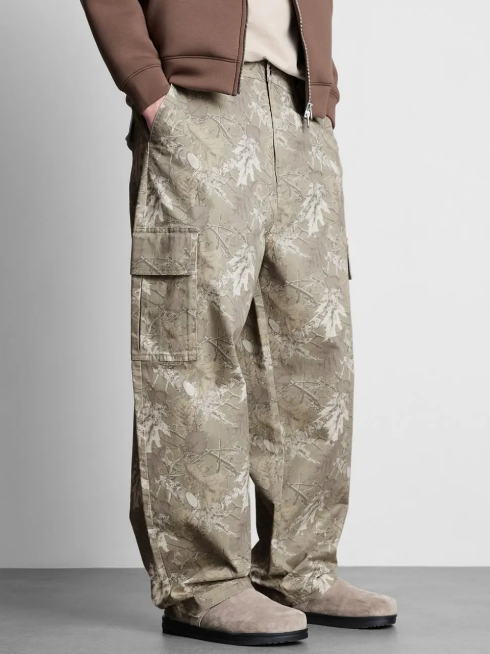 Cargohose in Camouflageoptik