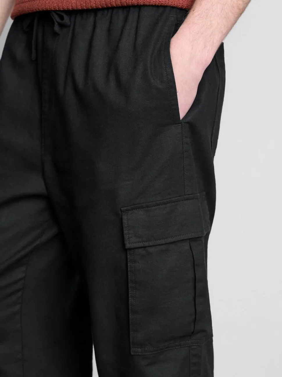 Cargohose mit Kordelzug
