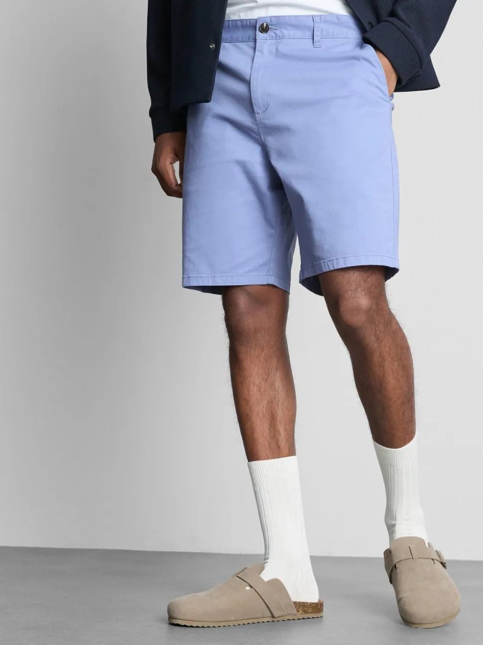 Chinoshorts mit hohem Baumwollanteil