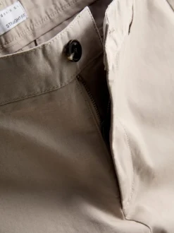 Chinoshorts mit hohem Baumwollanteil