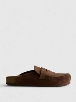Clog-Sandalen im Loafer-Stil