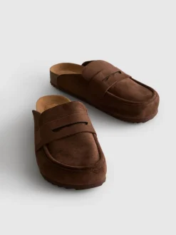 Clog-Sandalen im Loafer-Stil
