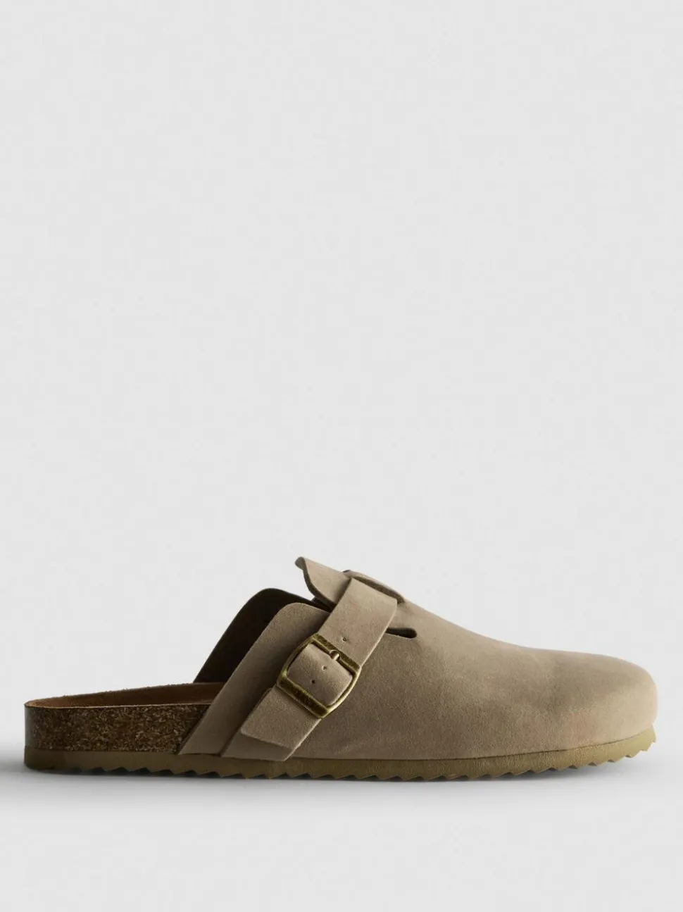 Clogs mit Schnallenriemen