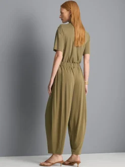 Cocoon-Hose aus Jersey