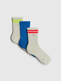 Crew-Sportsocken, 3er-Pack