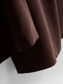 Culotte mit weitem Bein und mittlerer Leibhöhe