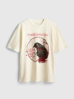 „Death Cab for Cutie“ T-Shirt mit Grafik