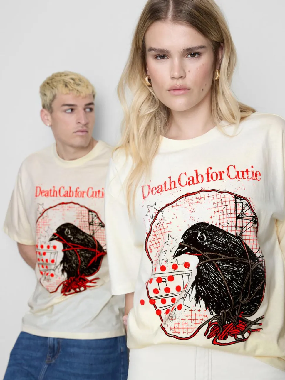 „Death Cab for Cutie“ T-Shirt mit Grafik