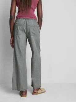 Denim-Jogginghose mit geradem Bein