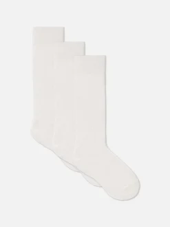 Dicke, gerippte Socken, 3er-Pack