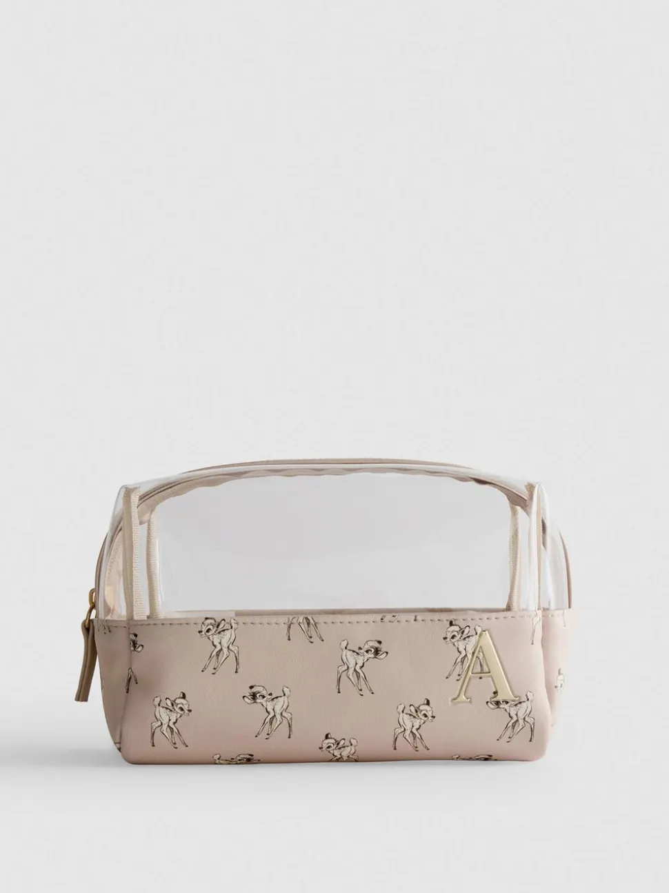 „Disney Bambi“ Make-up-Tasche mit Initiale