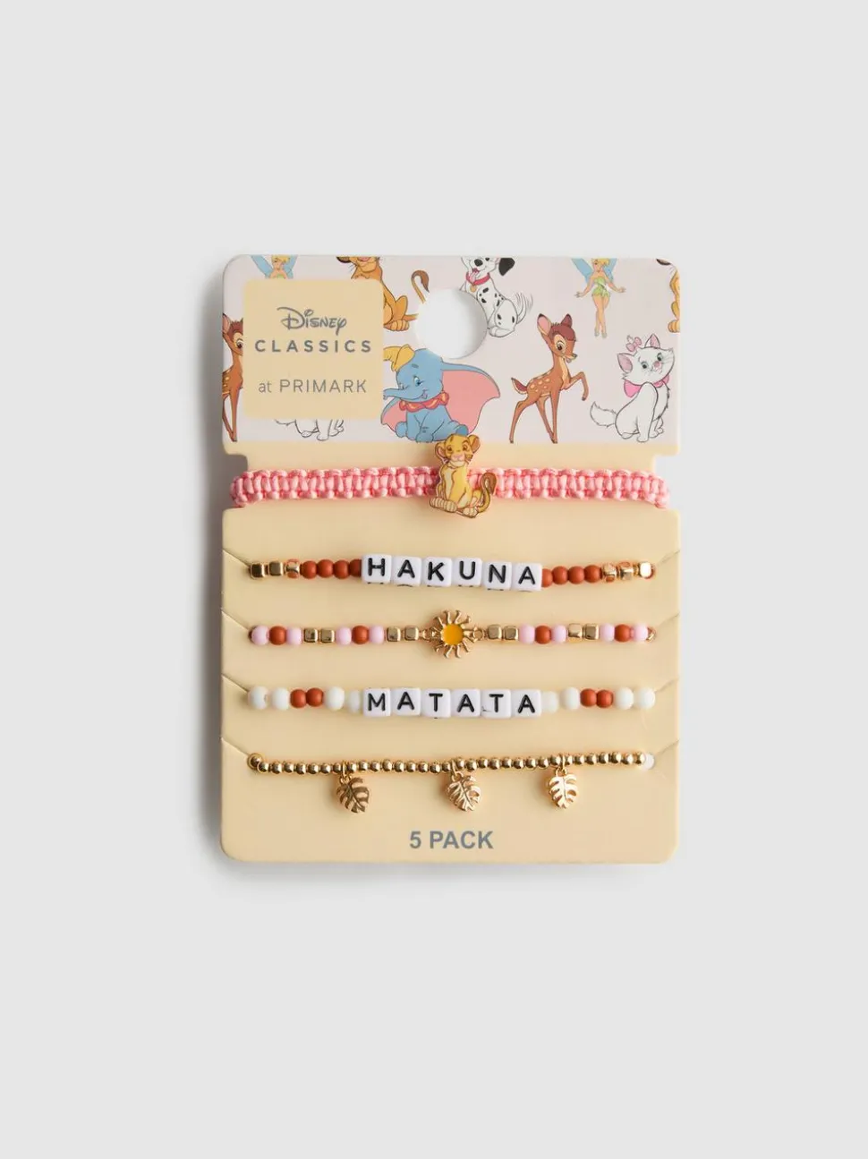 „Disney Der König der Löwen“ Armbandset, 5er-Pack