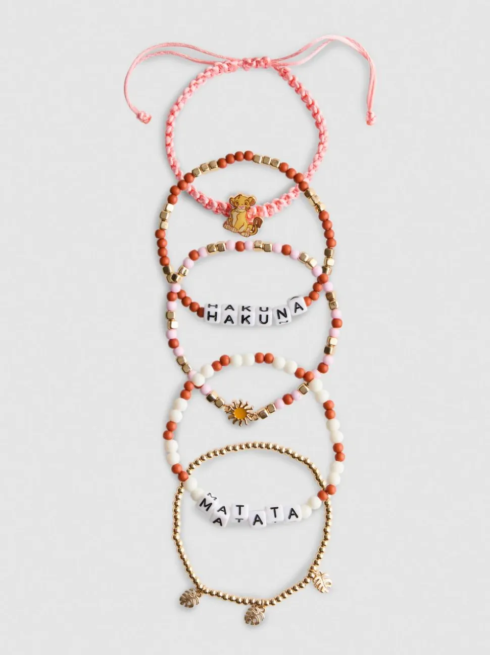 „Disney Der König der Löwen“ Armbandset, 5er-Pack