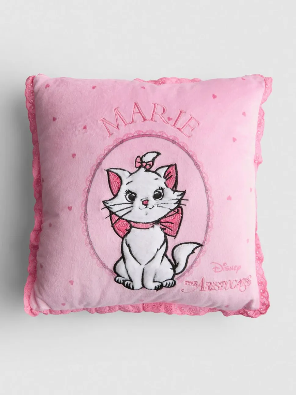 „Disney Marie“ Kissen mit Spitzenbesatz