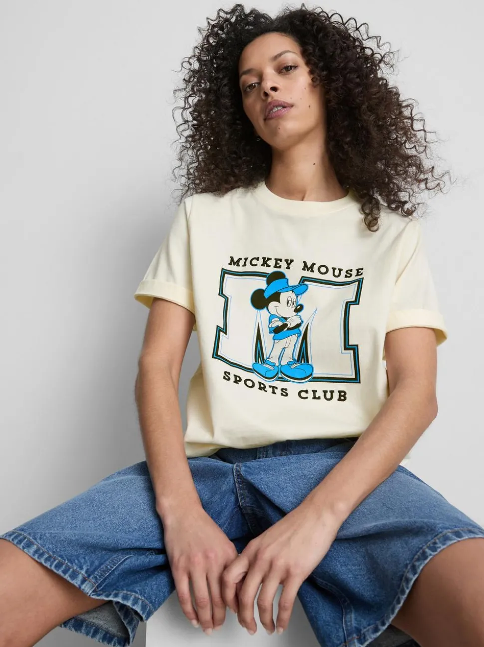 „Disney Micky Maus Sports Club“ T-Shirt aus reiner Baumwolle