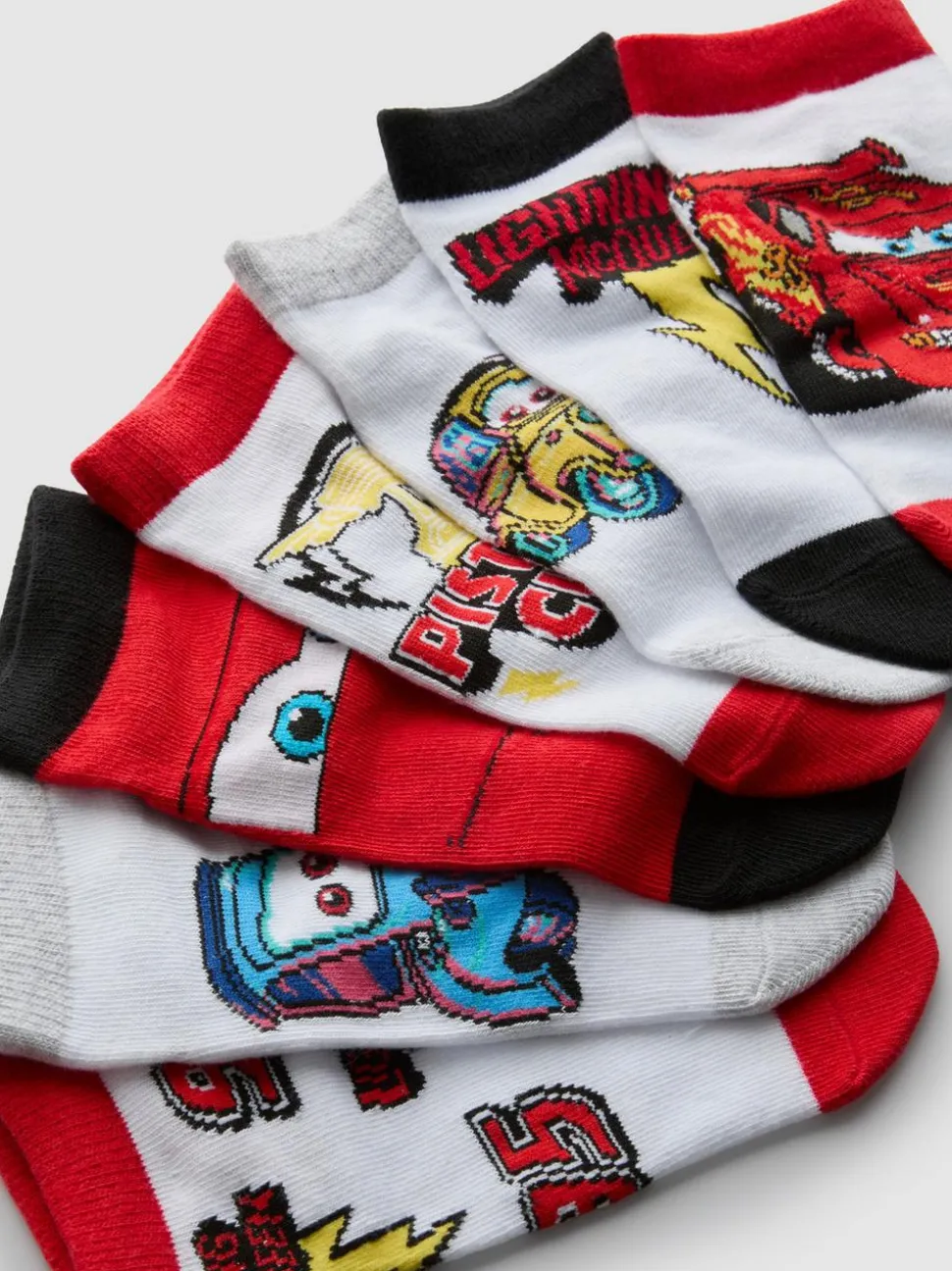 „Disney Pixar Cars“ Sneakersocken, 7er-Pack