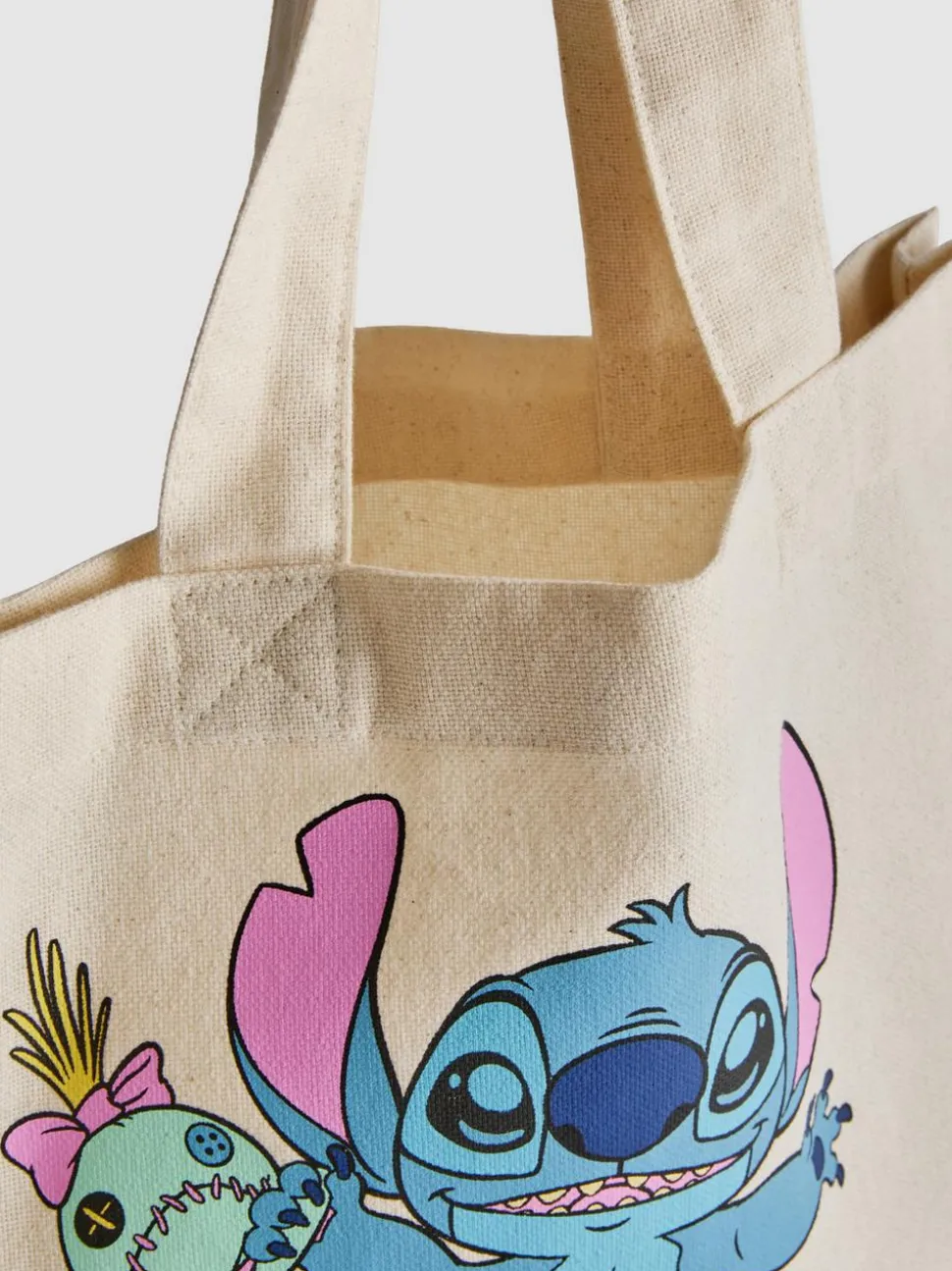 „Disney Stitch“ Einkaufstasche mit Initiale