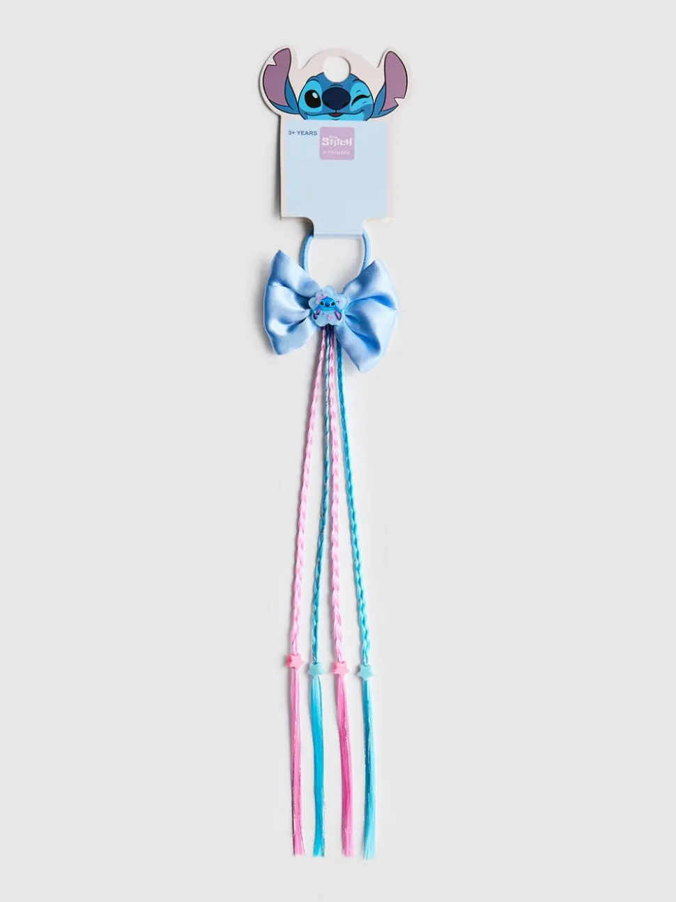 „Disney Stitch“ Haargummi mit Schleife und Zöpfen
