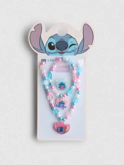 „Disney Stitch“ Schmuckset, 3-teilig