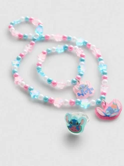 „Disney Stitch“ Schmuckset, 3-teilig