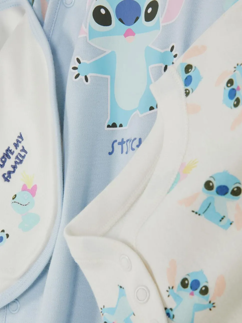 „Disney Stitch“ Set für Neugeborene, 3-teilig