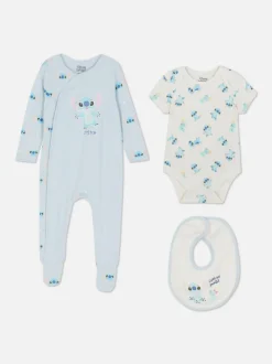 „Disney Stitch“ Set für Neugeborene, 3-teilig