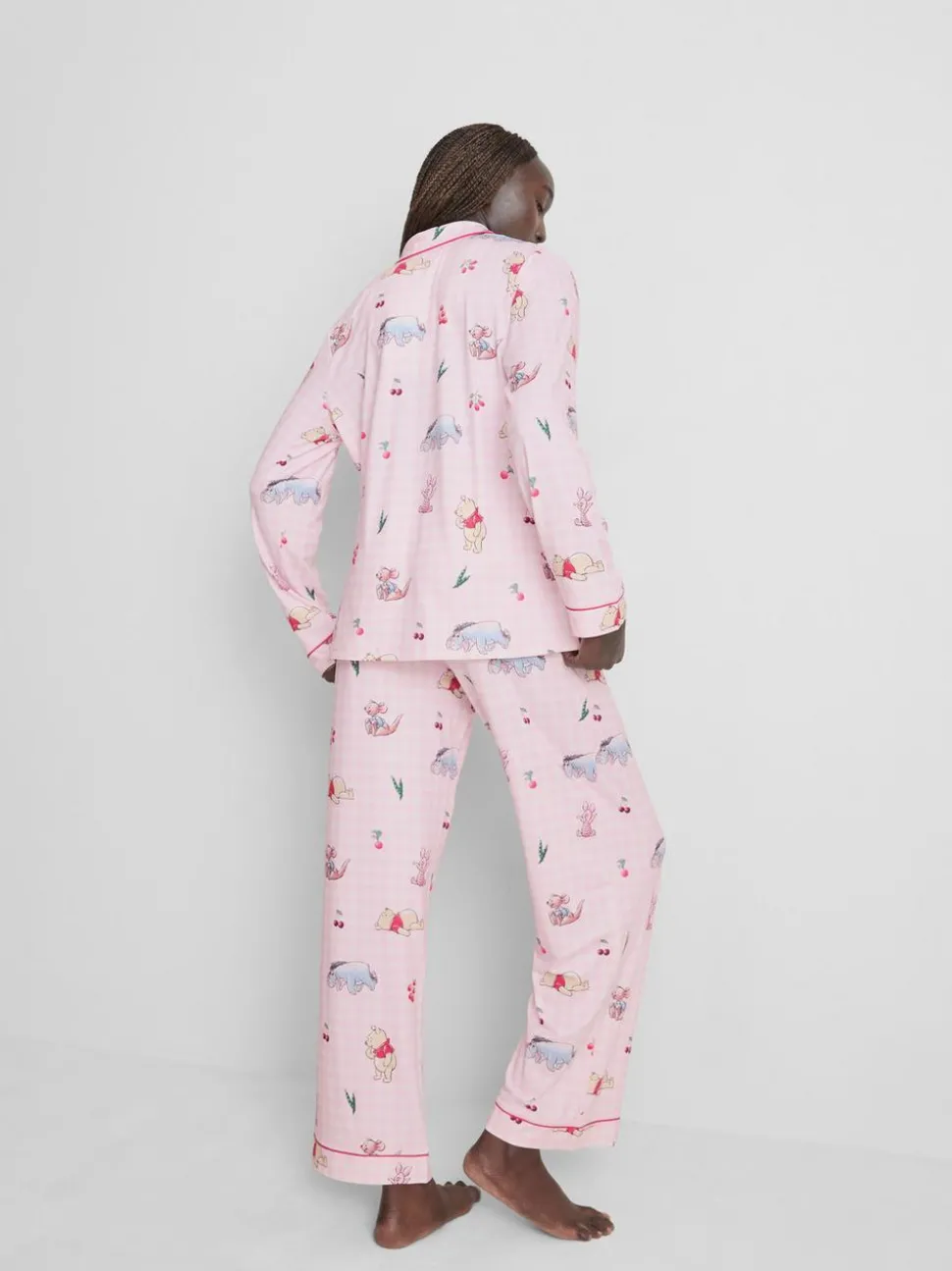 „Disney Winnie Puuh“ Boyfriend-Schlafanzug mit Grafik