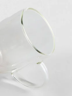 Doppelwandige Glastasse