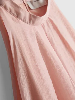 Drapierte, fließende „The Edit“ Bluse mit Neckholder