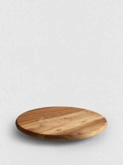 Drehbares Serviertablett aus Holz