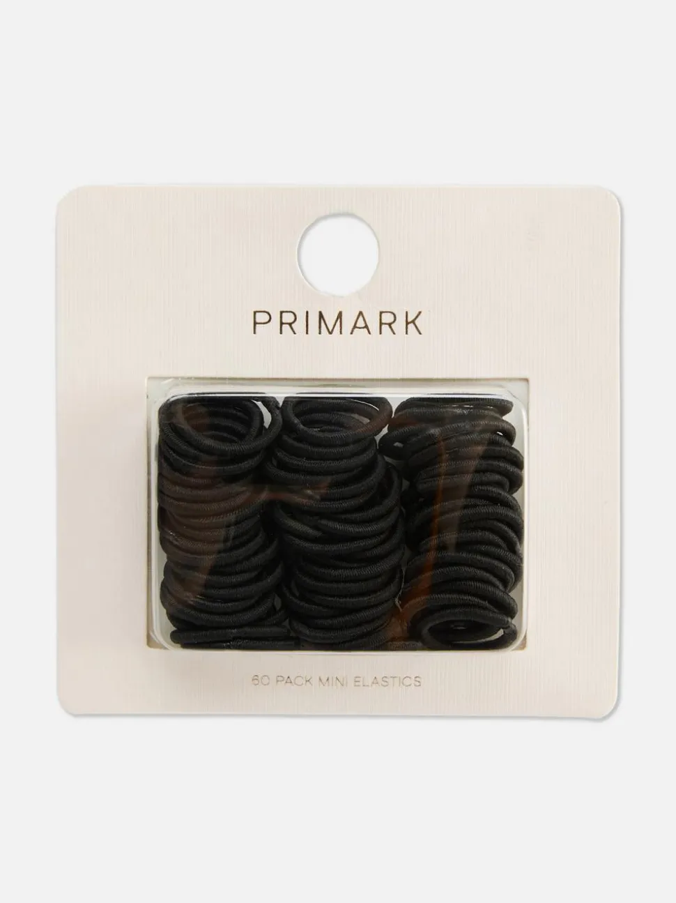 Elastische Mini-Haargummis, 60er-Pack