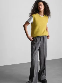 Elegante Jogginghose mit weitem Bein