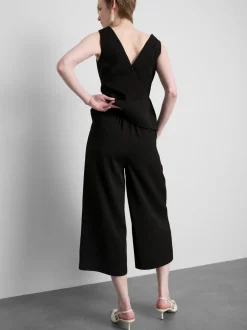 Elegante, plissierte „Lila“ Culotte