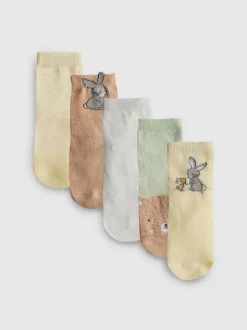 5er-Pack Socken mit Tiermotiven