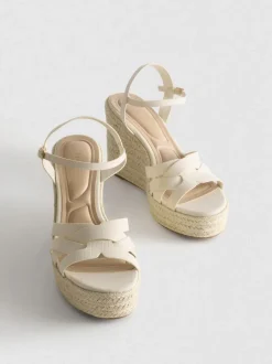 Espadrilles mit Keilabsatz