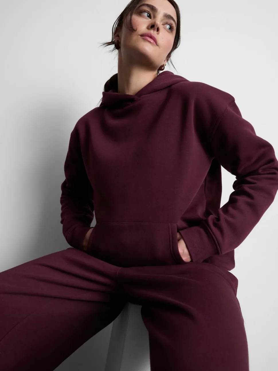 Essential-Hoodie aus Baumwollmischung