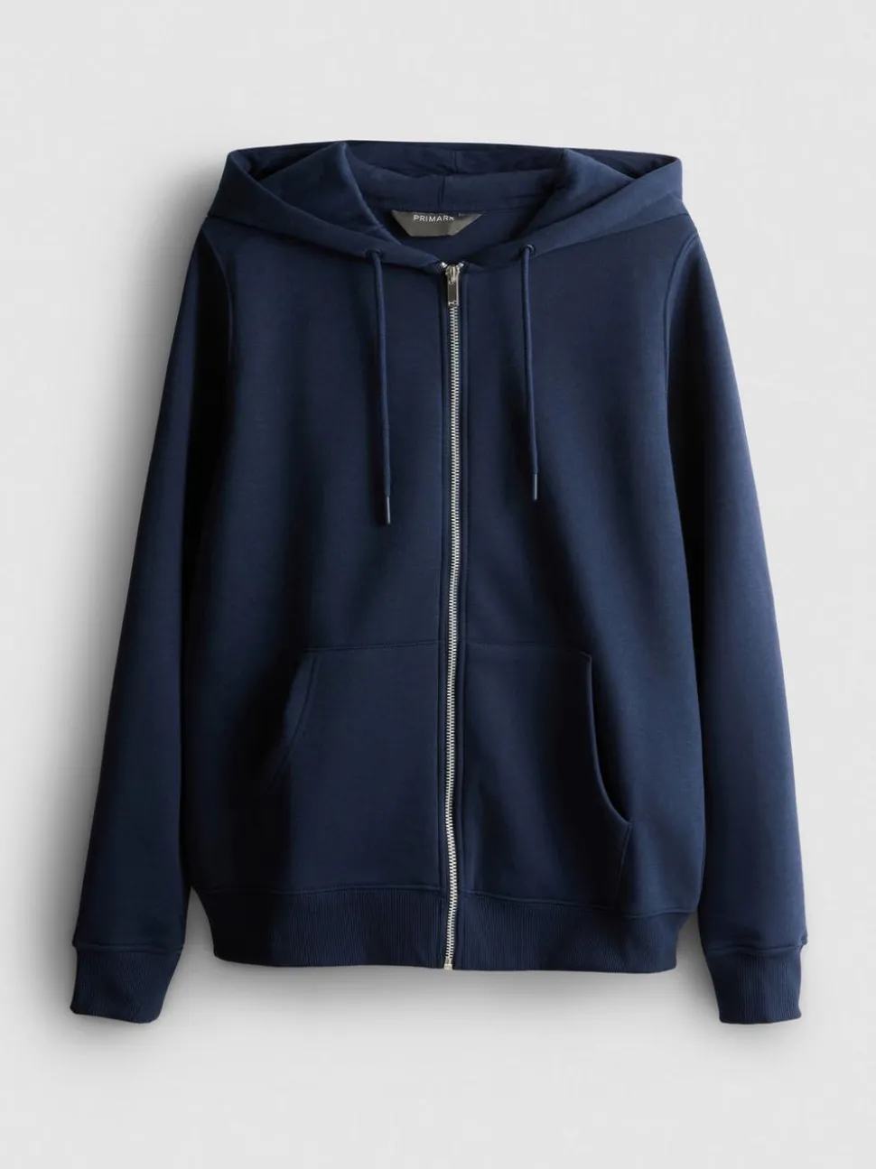 Essential Hoodie aus Baumwollmischung mit Reißverschluss