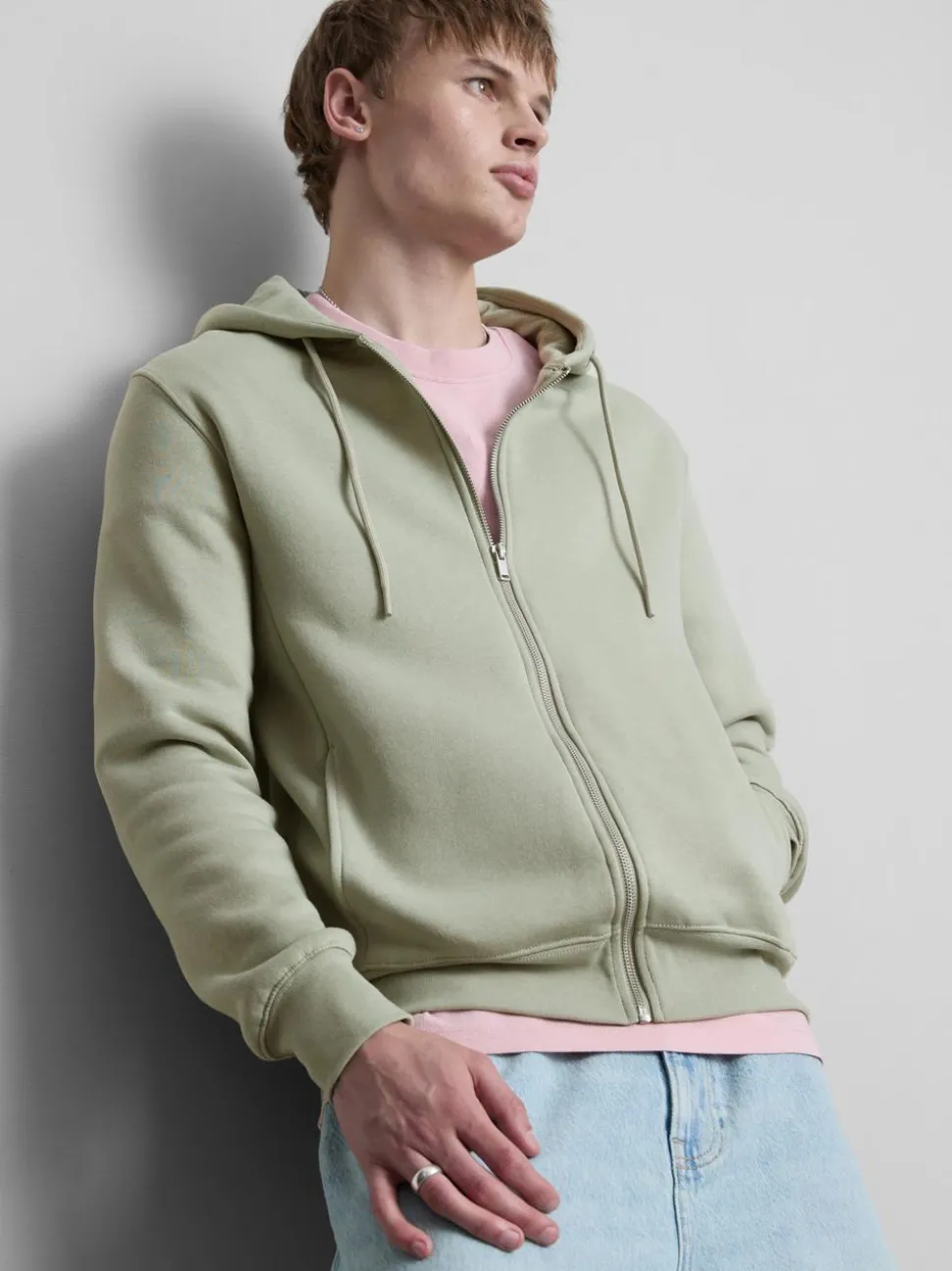 Essential-Hoodie mit Reißverschluss