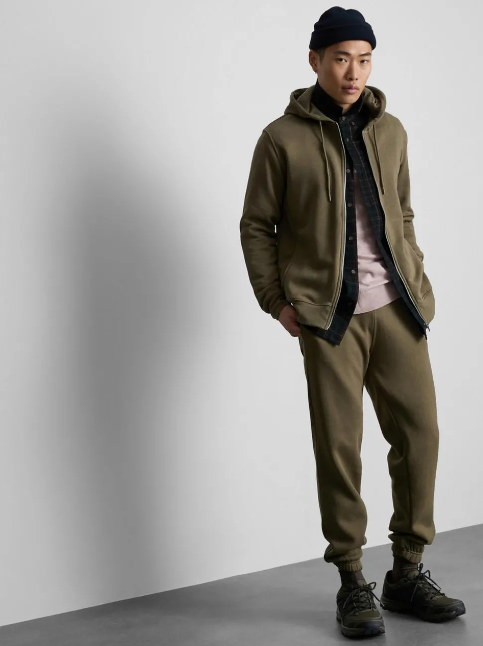 Essential-Hoodie mit Reißverschluss